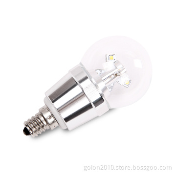 LED Candle Bulb 4W Dimmable, 320lm E14 E12, E26, E27 B22 B15 Samsung LED Ra>85 E12 LED Candle Bulb
